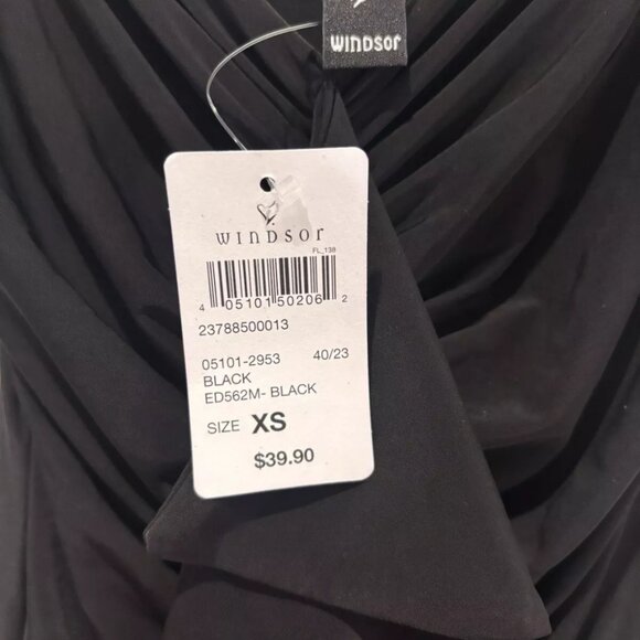 Black Bodycon Windsor Mini dress - Picture 4 of 5